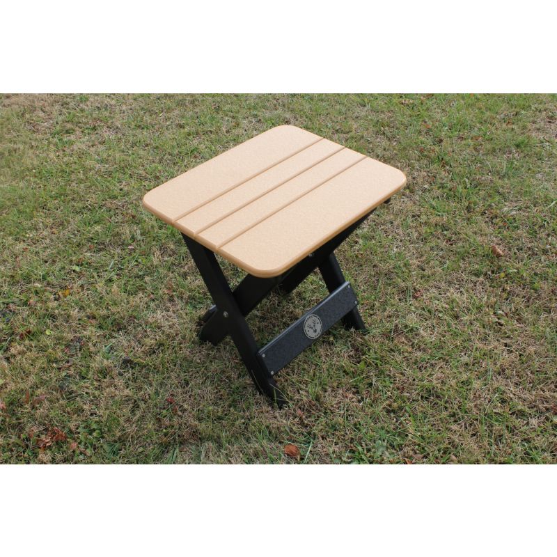 Buck Stoves Outdoor Bent Back Folding Table - Cedar/Chocolate - FF-BRFT-CCH