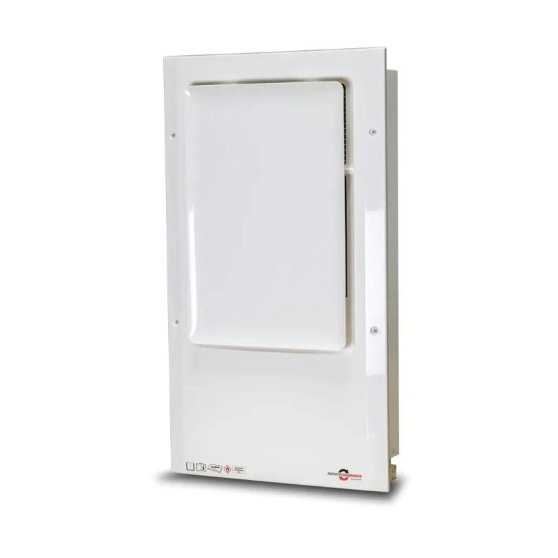 Innovative Dehumidifier Systems IW-25-6 (IW25-5) In Wall Mounted Dehumidifier - Front Angle