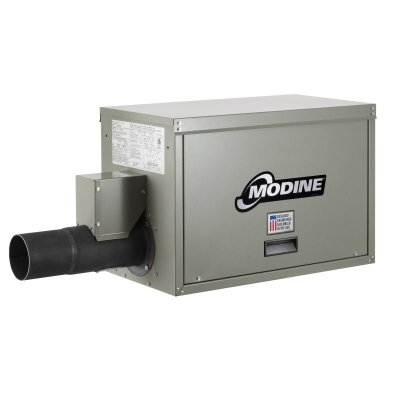 Modine IPT-200 - 200,000 BTU Infrared Tube Heater - Natural Gas - 50' U-Tube Kit - Two Stage