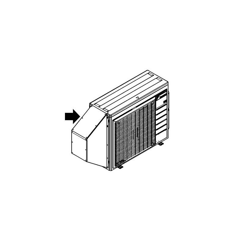 Daikin Snow Hood - Intake Side Plate - 15k Systems - KPS063A41