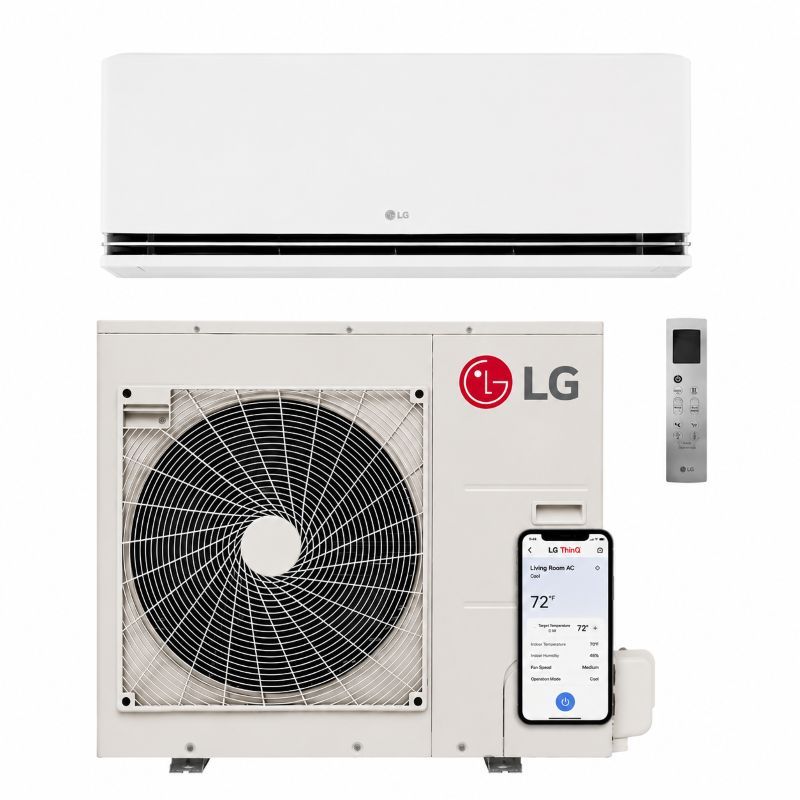 LG premium Single Zone mini split bundle