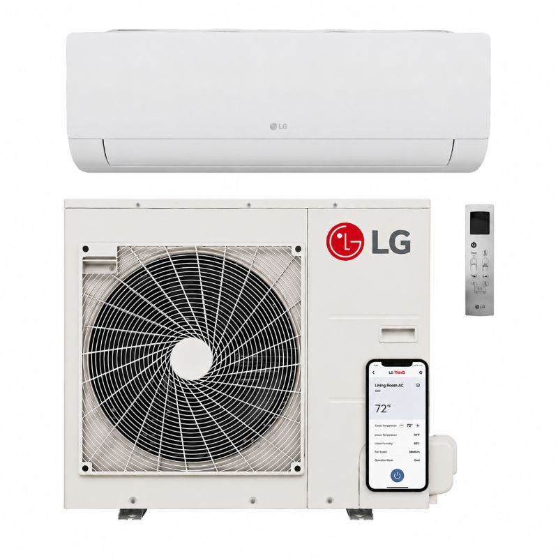 LG premium Single Zone mini split bundle