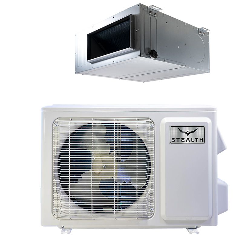9,000 BTU 25.5 SEER Stealth Comfort Emerald Single Zone Concealed Duct Mini Split System