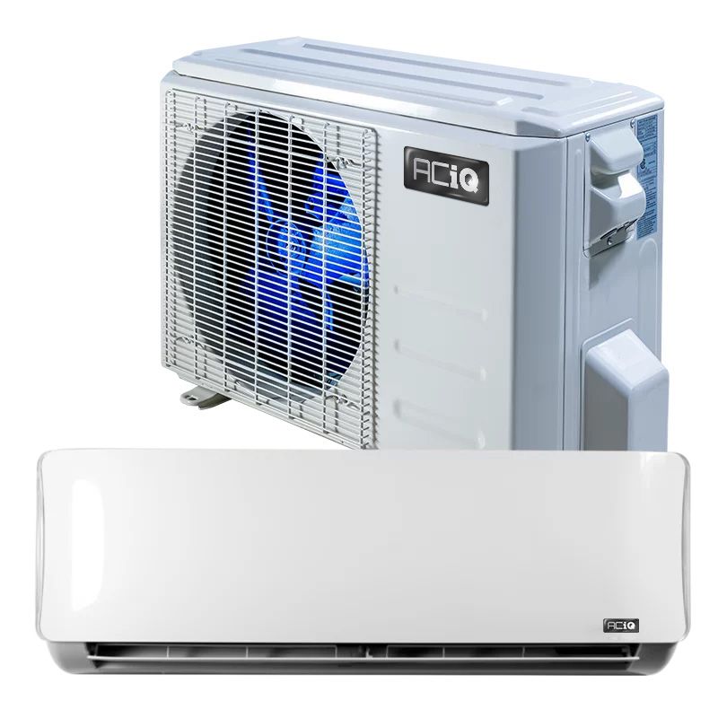 30,000 BTU 17.5 SEER ACiQ Single Zone Wall Mounted Mini Split System w/ WiFi - ACiQ-30W-HP230B / ACiQ-30Z-HP230B