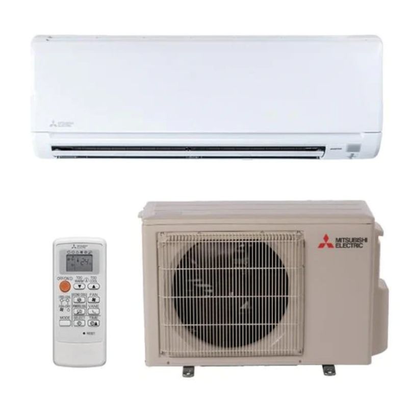 Mitsubishi 9,000 BTU GX-Series 28.4 SEER2 Single Zone Wall Mount Mini Split Cooling Only System – R454B | 230V