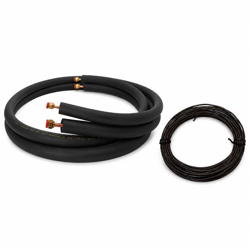 ACiQ Essential 9k BTU 1/4" x 1/2" Line Set - Select Your Size-AQESSLS091412