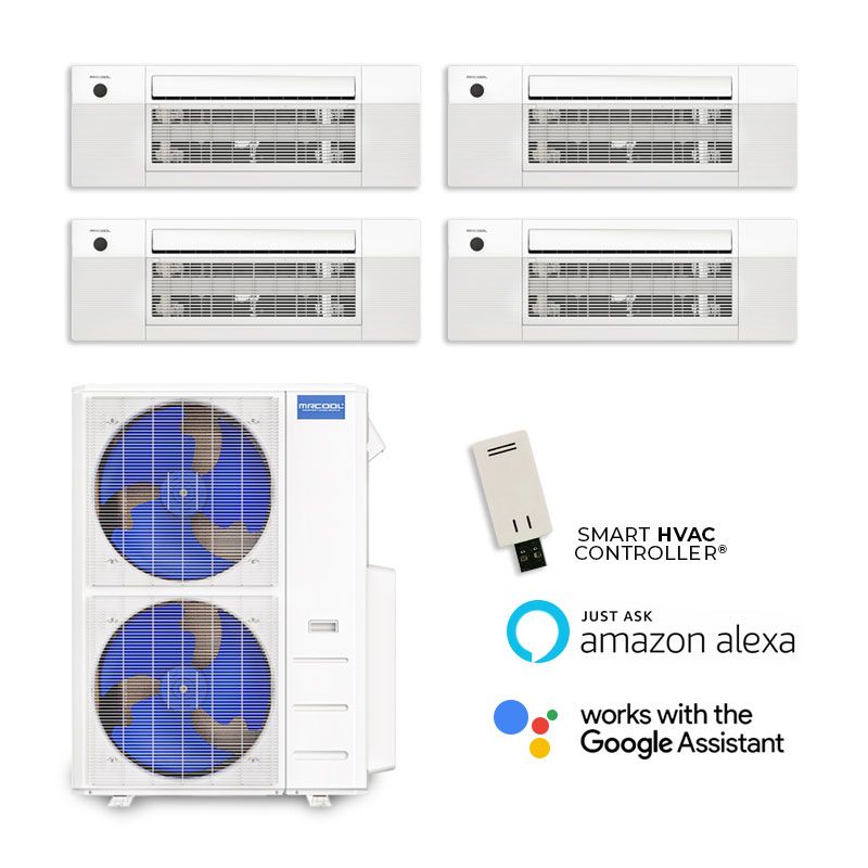 48,000-BTU-MRCOOL-DIY-5th-Gen-21.8-SEER2-Quad-Zone-Ceiling-Cassette-Mini-Split-Heat-Pump-System-R454B-|-230V-9-12-12-12-DIY-MULTI6-48HP-DIYCASSETTE09HP-230-DIYCASSETTE12HP-230-3