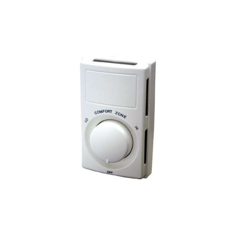 Qmark Double Pole Wall Mount Thermostat - M602W