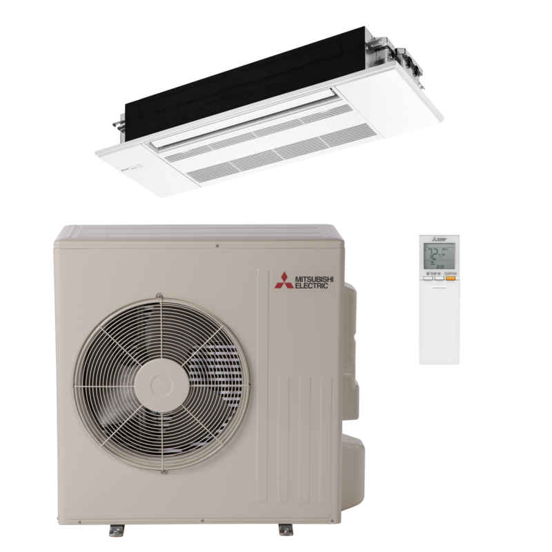 増幅器　KOHJINSHA 18,000 BTU 22.3 SEER Ceiling Cassette Mitsubishi Mini Split Single