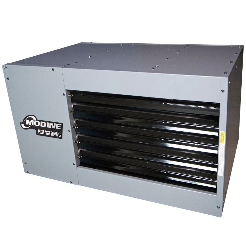 Modine Hot Dawg HD 125,000 BTU Liquid Propane Garage Heater - Aluminized Steel Heat Exchanger