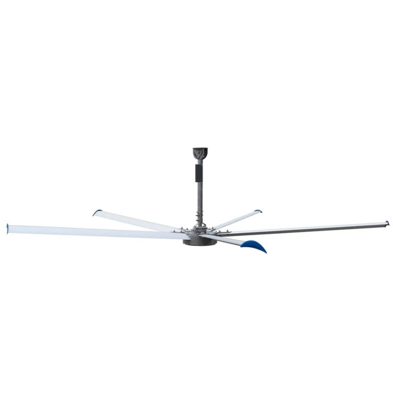 Patterson V-Series 24FT HVLS Ceiling Fan 420,000 CFM Covers 23,732 Sq Ft 460V Three Phase - V24B-460