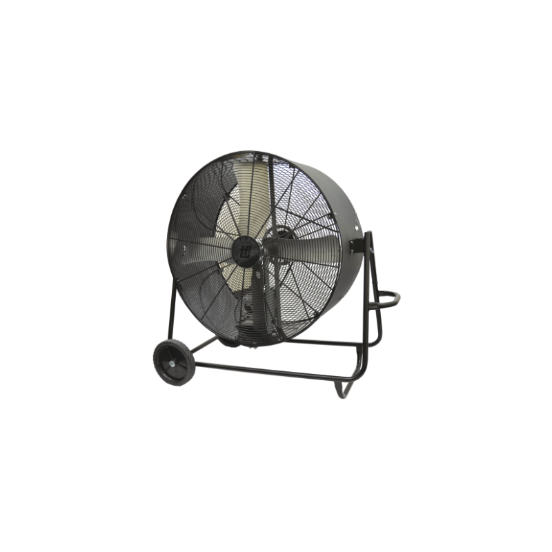TPI 48" Swivel Belt Drive Portable Blower 1 HP 240/480V 3 PH ODP - PBS48B3