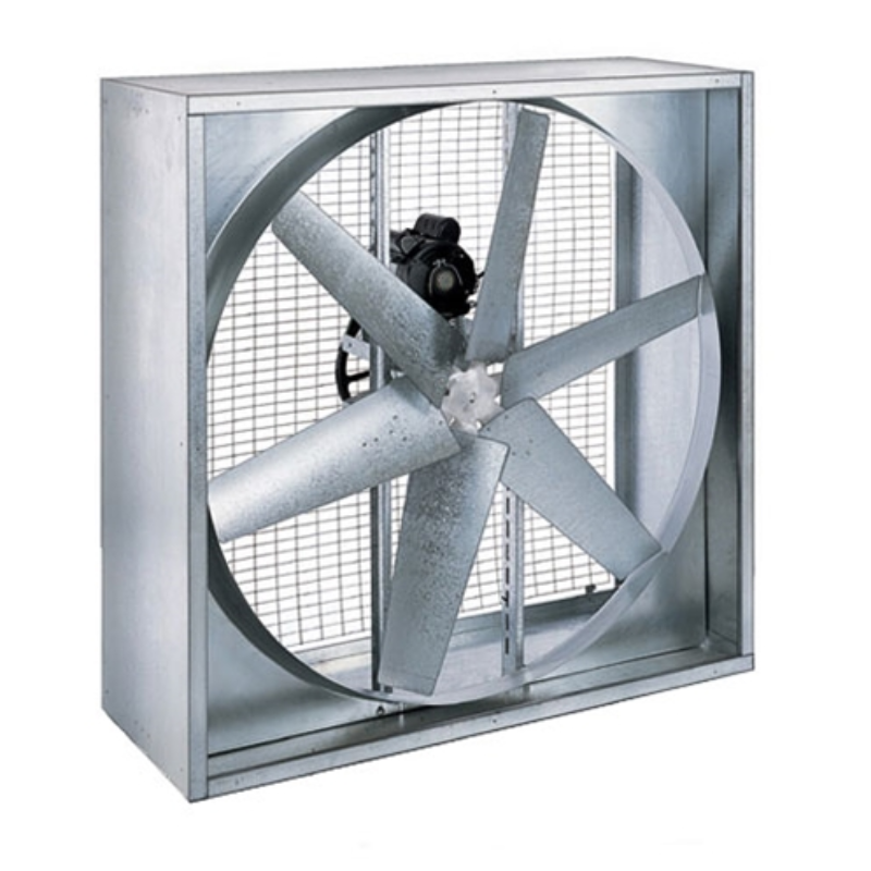 Triangle Fans 54" 6 Blade PFG Series Belt Drive Agricultural Exhaust Fan 1 HP 230V 1-Phase Totally Enclosed Motor - PFG54156