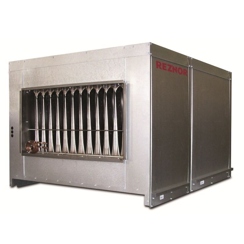 Reznor HRPD 350,000 BTU Gas Fired Dual Duct Furnace Unit Heater, Outdoor, Power-Vented - HRPD-350