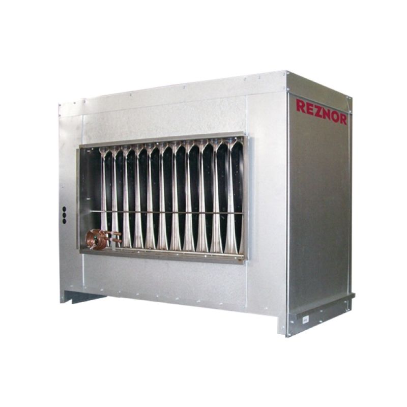 Reznor RP Series 350,000 BTU Gas Fired Duct Furnace Unit Heater, Outdoor, Power-Vented - RP-350