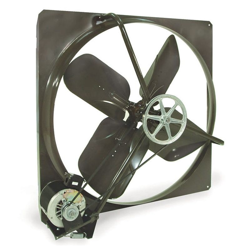 Triangle Fans 48" RV Panel Commercial Supply Fan Belt Drive 1/2 HP 115/230V 1-Phase Totally Enclosed Motor