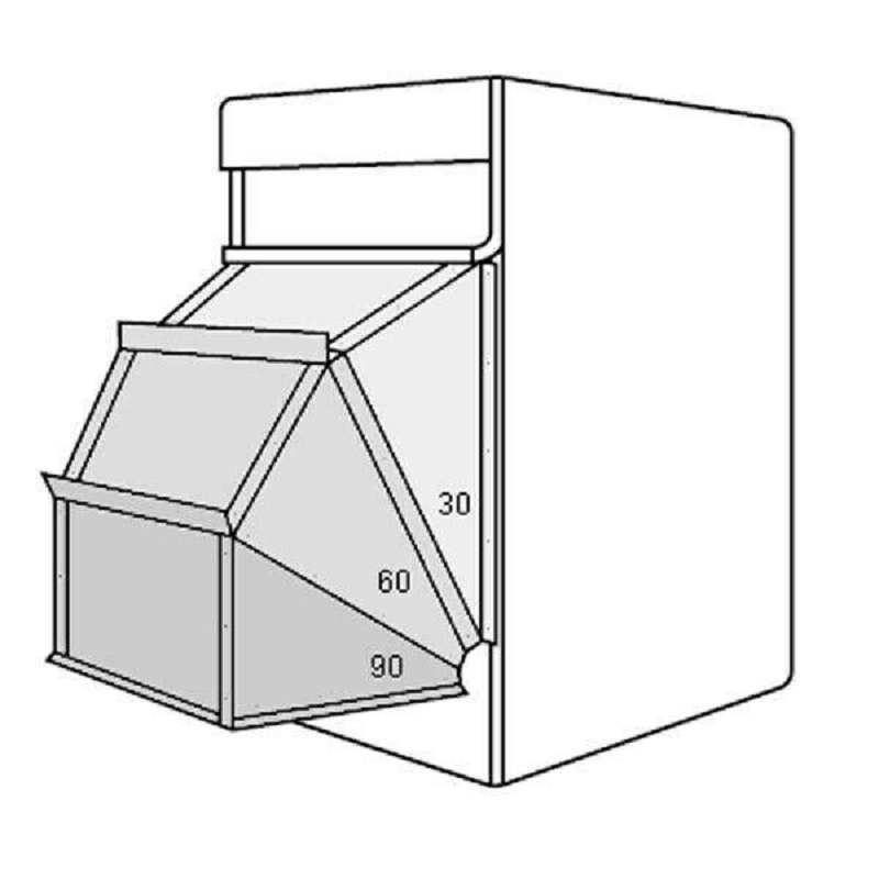 Modine 91655 60-Degrees - Downward Air Deflector Hood
