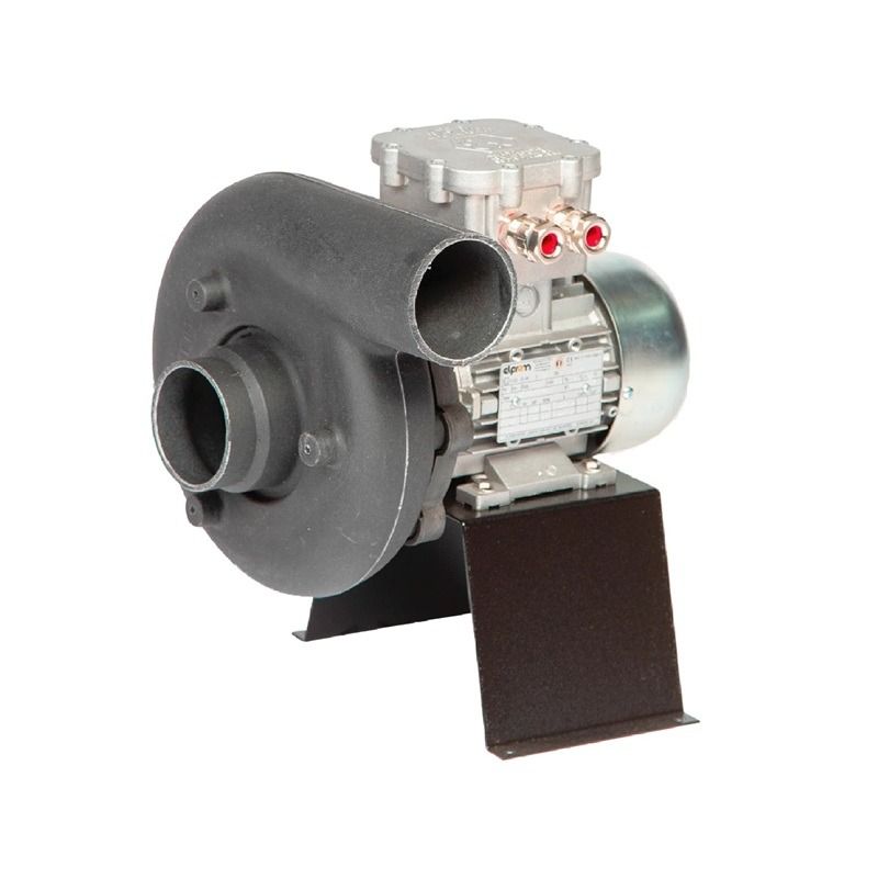 Plastec Storm 10 Series Direct Drive Forward Curve Blower XP Hazardous Location .12 HP 150 CFM 3 Phase with Mount - S10XT4P012 / MB15