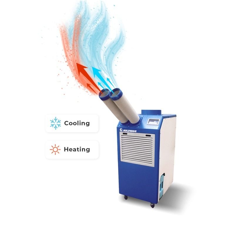 Koldwave 1 Ton 13,200 BTU Air-Cooled Portable Air Conditioner | 115V - R32