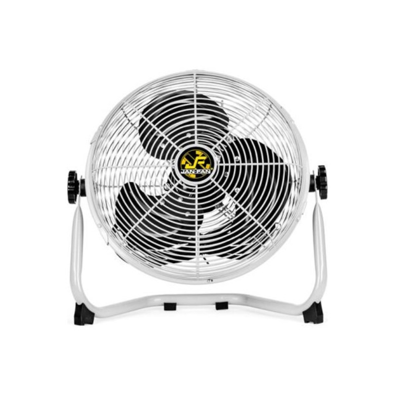 Hunter Jan Fan Industrial Workstation Fan - 3 Speed 12” – Silver