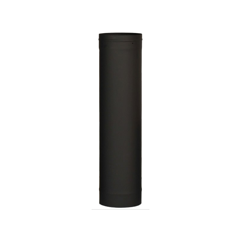 Ventis 24 Inch Single Wall Black Pipe