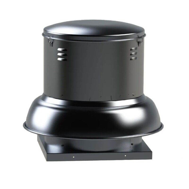 S&P SDB12 Centrifugal Roof Mounted Belt Drive Downblast Fan .5 HP 1870 CFM Single Phase - SDB12QH1S