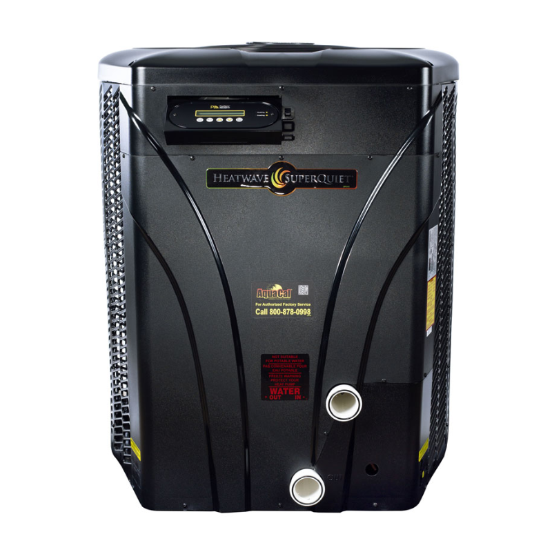 AquaCal Pool Heat Pump, HeatWave SuperQuiet - 143,000 BTU  - SQ200AR
