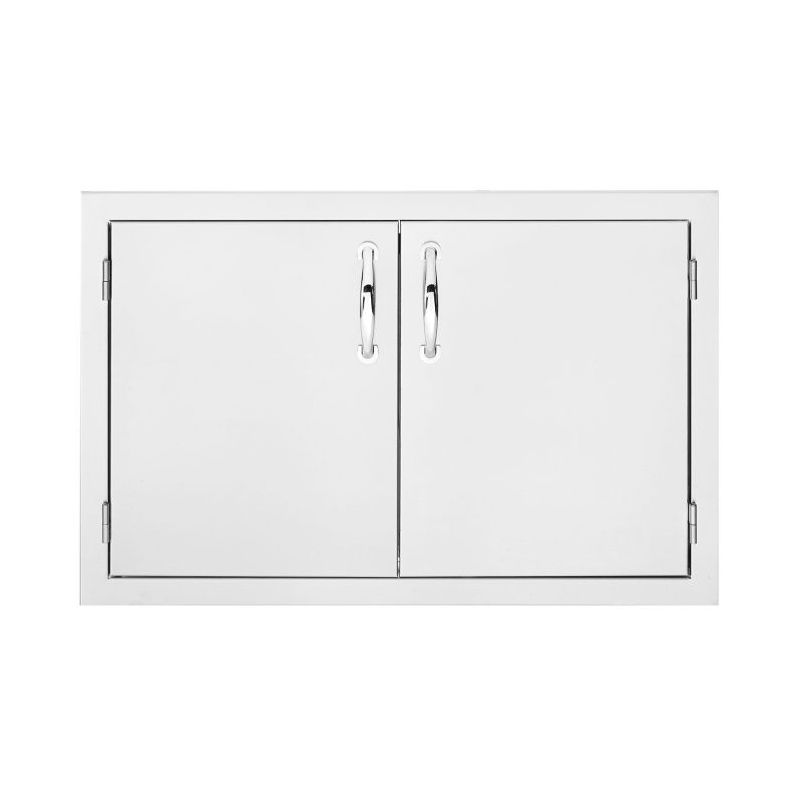 American Made Grills 33 Inch Double Access Doors - AMG-SSDD-33
