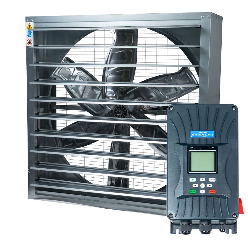 ACIQ 48" Cabinet Exhaust Fan Direct Drive 1.5 HP 460 Volts 3 Phase