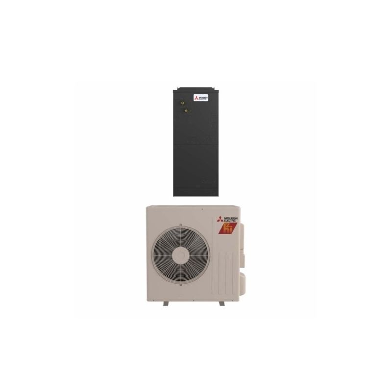 Mitsubishi 2 Ton 19.2 SEER2 Ducted Inverter Heat Pump | PUY-AH24NL / PVA-AA24NL