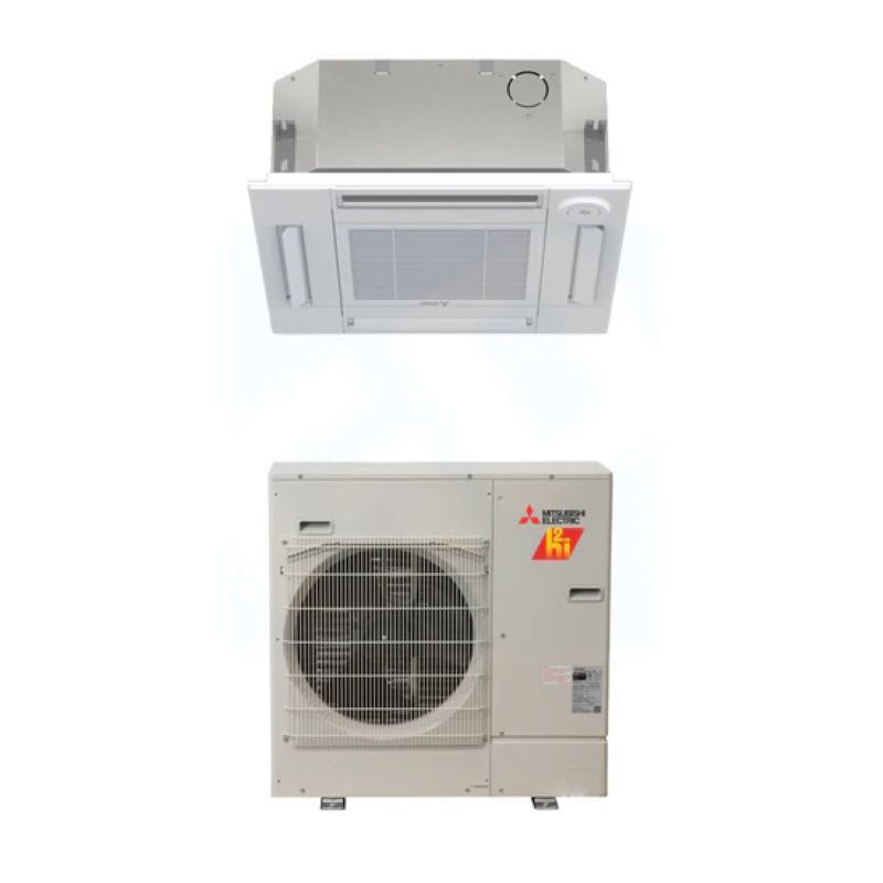 Mitsubishi 15,000 BTU SEZ-AD-Series 17 SEER2 Single Zone Ceiling