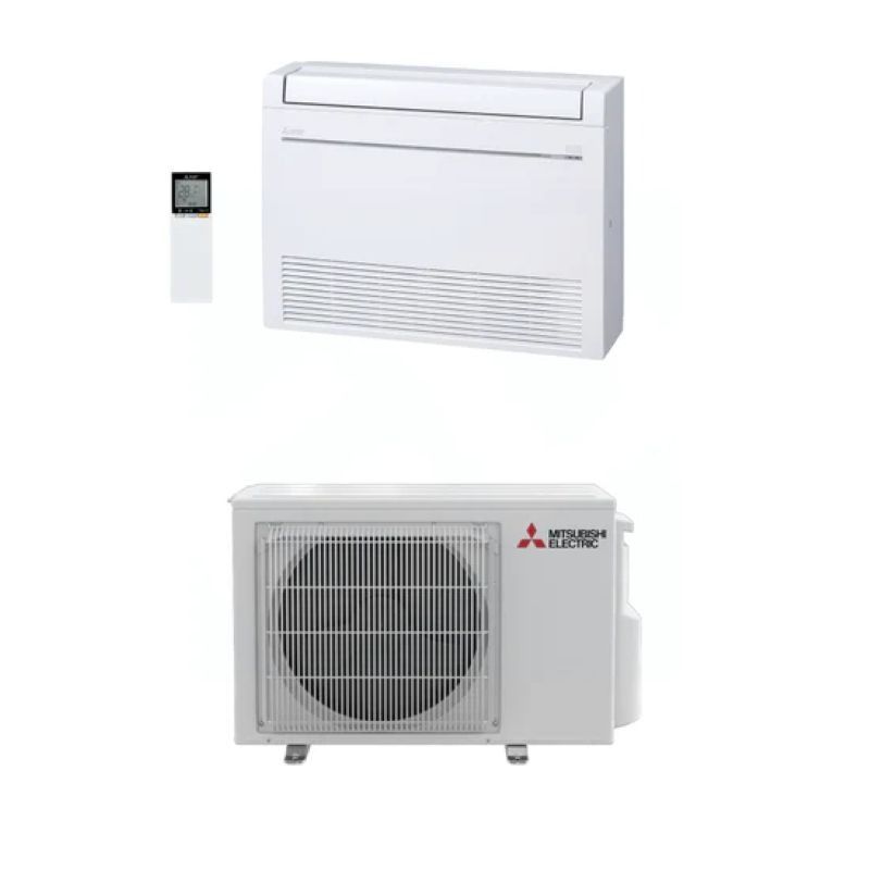 Mitsubishi 9,000 BTU SEZ-AD-Series 21.6 SEER2 Single Zone Floor
