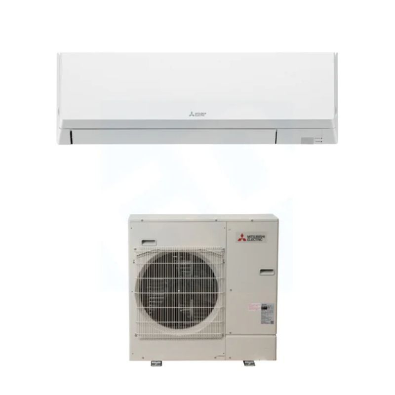 Mitsubishi 24,000 BTU P-Series 21.1 SEER2 Single Zone Wall Mount Mini Split Heat Pump System – R454B | 230V