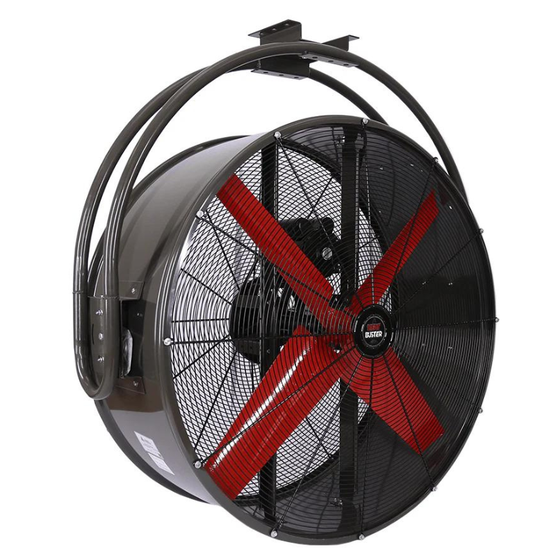 Triangle Fans 48" Belt Drive Ceiling Mounted Circulating Fan with 1 Speed 1 HP 460V -  Open Drip Proof Motor - CMB4815-Z