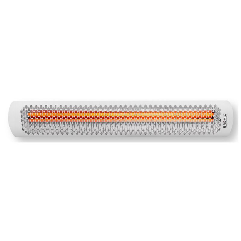 Bromic Tungsten Smart Heat White Electric Patio Heater - BH042001