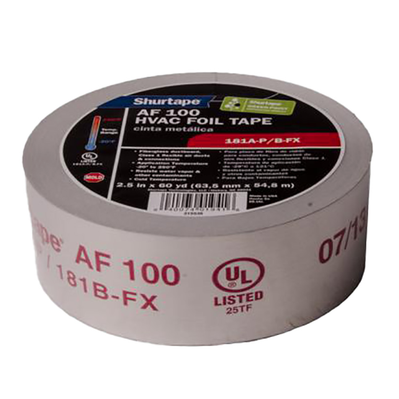 UL Listed Foil Tape - TAPE-RED LETTER 3