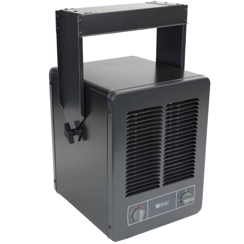 King Electric KBP2406-3MP Compact Unit Heater - 5700W - 1-3 Phase - 240V - Disconnect Switch