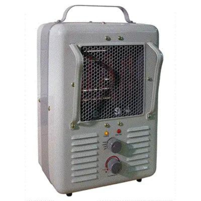 TPI 1500/1300W 120V Fan Forced Milkhouse Style Portable Heater - 188TASA