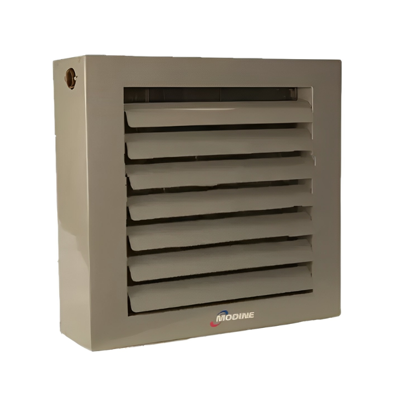 Modine 290,000 BTU Hot Water/Steam Unit Heater - Horizontal - Side Connections - Copper Heat Exchanger