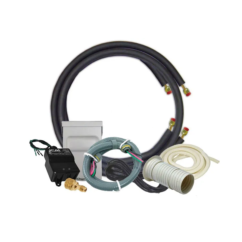 Single Zone Ductless Mini Split Installation Kit - 3/8" x 5/8" Line Set - 50'