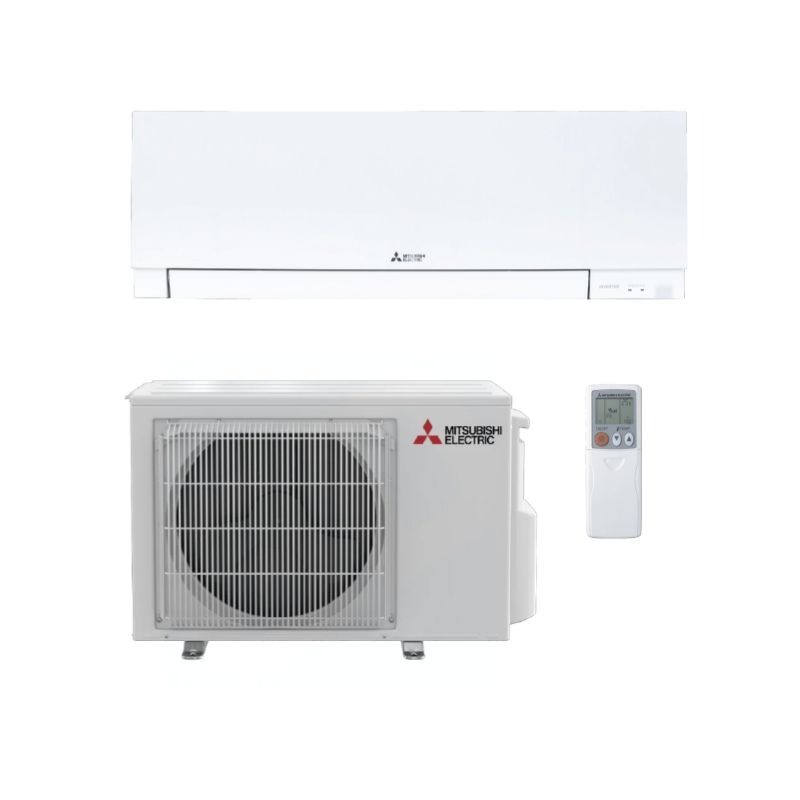 Mitsubishi 18,000 BTU EX-Series 17.5 SEER2 Single Zone Wall Mounted Mini Split Heat Pump System – R454B | 230V 