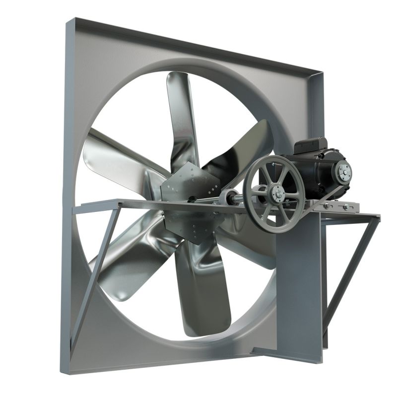Canarm XB  Belt Drive Wall Fans 1/2 HP 3 Phase 24" - XB24T30050
