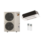 42,000 BTU M-Series Dual Zone Ceiling Cassette Mini Split | 18K + 18K | Hyper Heat | R454B