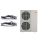 Mitsubishi 36,000 BTU SEZ-AD-Series 23 SEER2 2 Zone Concealed Duct Mini Split Heat Pump System – R454B | 230V - 18 + 18