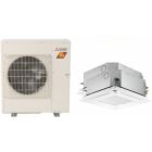 Mitsubishi 30,000 BTU SEZ-AD-Series 20 SEER2 Dual Zone Ceiling Cassette Mini Split Hyper Heat Pump System – R454B | 230V - 15 + 15 - MXZ-3D30NLHZ / 2-SLZ-AF15NL