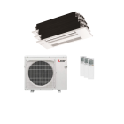 40500-btu-mitsubishi-m-series-19-3-seer2-four-zone-ceiling-cassette-mini-split-heat-pump-system-r454b-2