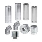 5" Reznor Unit Heater Horizontal Vent Kit W/4"-5" Increaser- Category 1