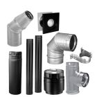 DuraVent 4-Inch Pellet Vent Pro Through The Wall and Up Venting Kit - 4PVP-VK2