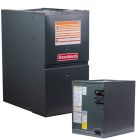 Goodman 2 Ton 80% AFUE 40,000 BTU Furnace and Coil System - Downflow - R32