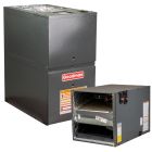 Goodman  2 Ton 80% AFUE 80,000 BTU Furnace and Coil System - Upflow/Horizontal - R32 - CHPTA2426C3 / GR9T800804CN